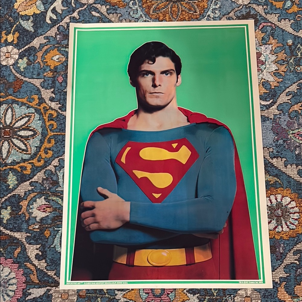 1978 Superman movie poster. - Picture 2 of 4